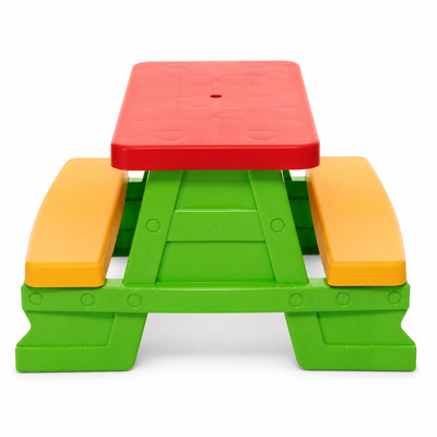 Mesa Infantil de Jardim com Bancos Verde