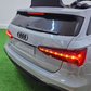 Carro Elétrico para Criança AUDI RS6 12v Cinza c/ RODAS DE BORRACHA & ASSENTO EM PELE