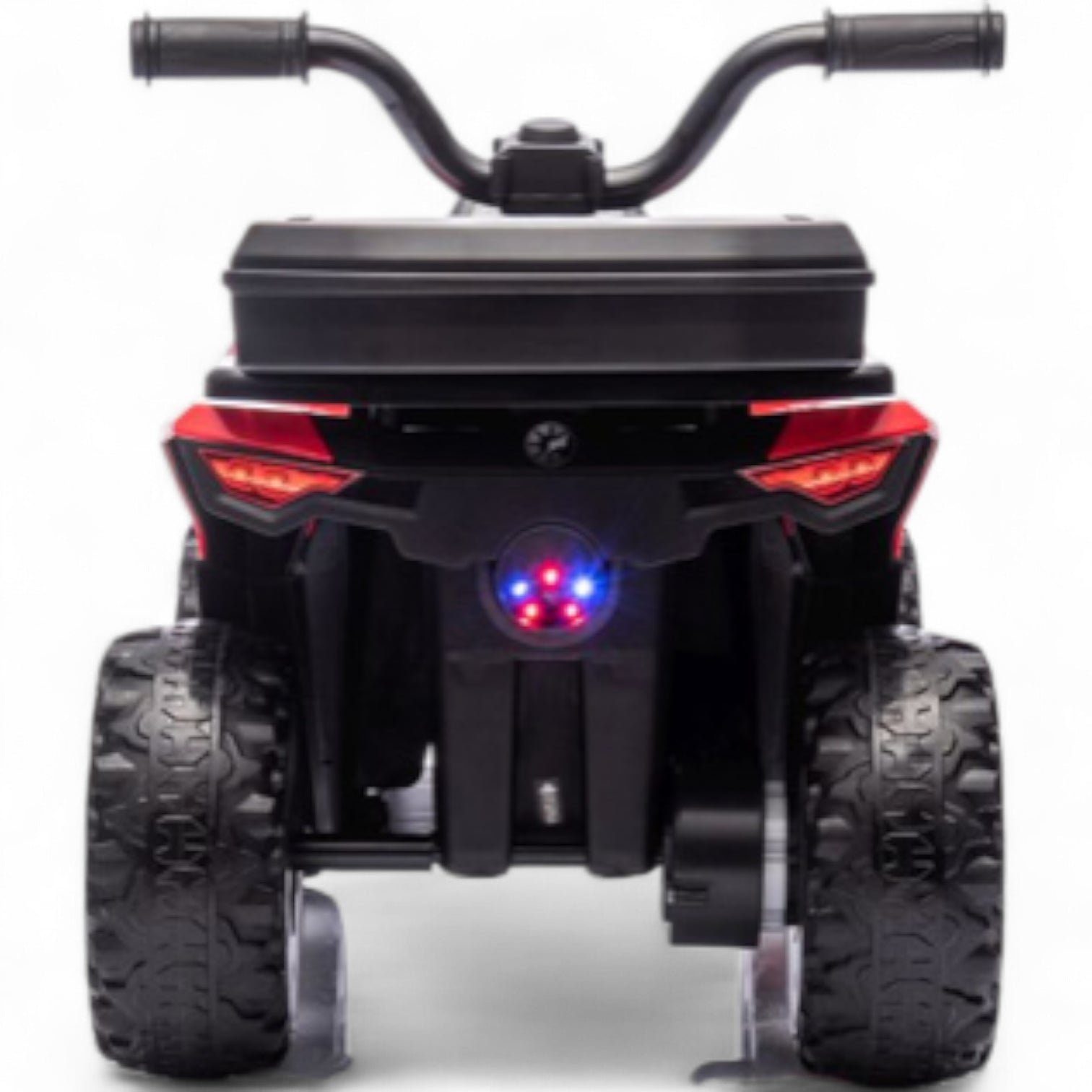 Mini Moto 4 Elétrica para Crianças LITTLE EXPLORER 6v Vermelha c/ RODAS DE BORRACHA