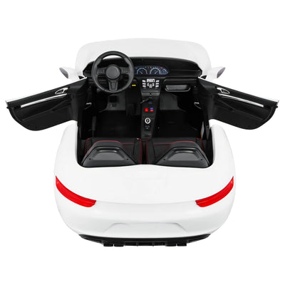Carro elétrico para Criança PERFECTA XXL 24v Motor Brushless 180w 15km/h Branco c/ RODAS DE BORRACHA & ASSENTO EM PELE