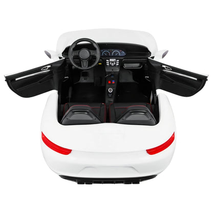 Carro elétrico para Criança Perfecta XXL 24v Motor Brushless 180w 15km/h Branco c/ rodas de borracha e assento em pele