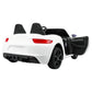 Carro elétrico para Criança Perfecta XXL 24v Motor Brushless 180w 15km/h Branco c/ rodas de borracha e assento em pele