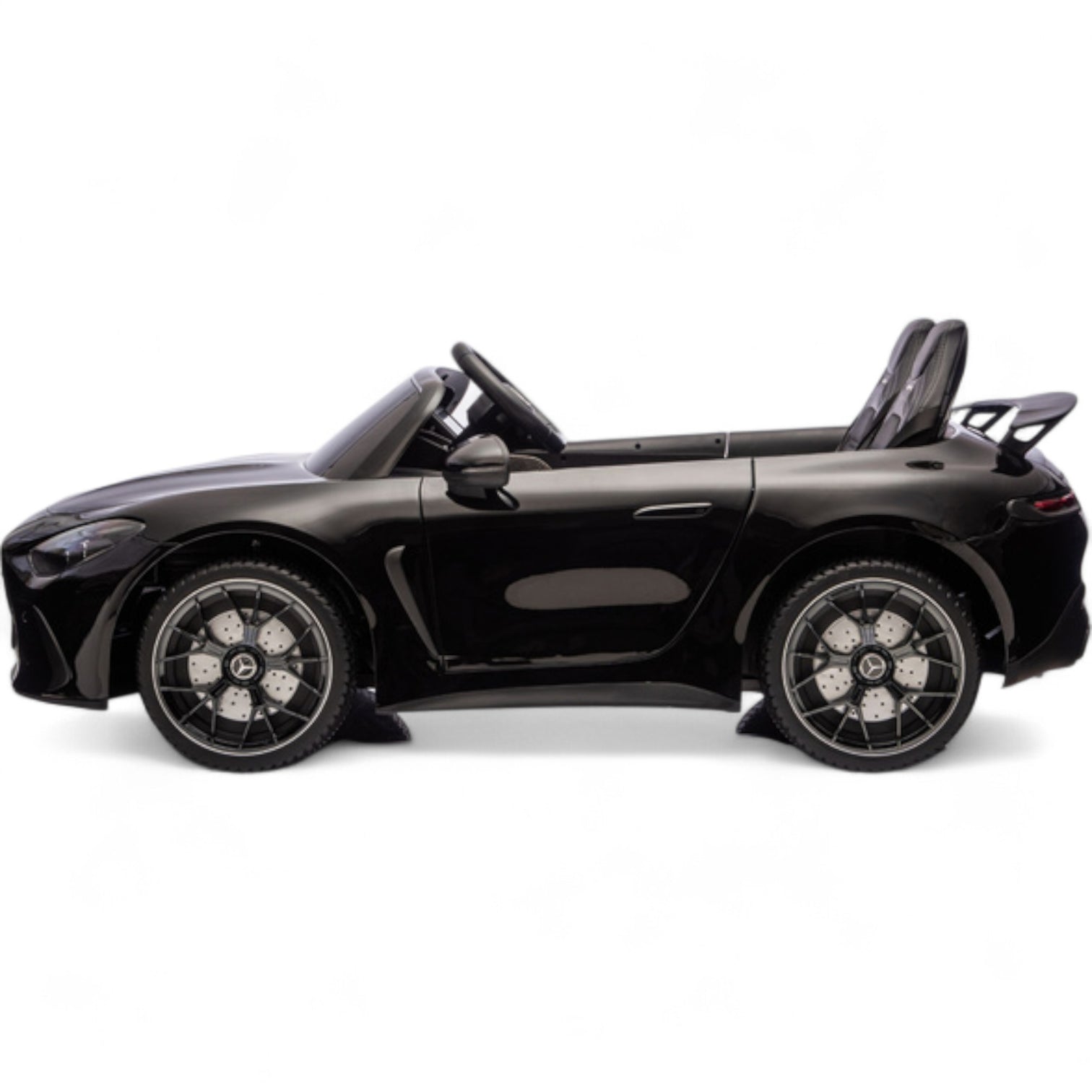 Carro Elétrico para Criança MERCEDES GT63 24v STRONG XXL Preto Metalizado c/ MP4, RODAS DE BORRACHA & ASSENTO EM PELE