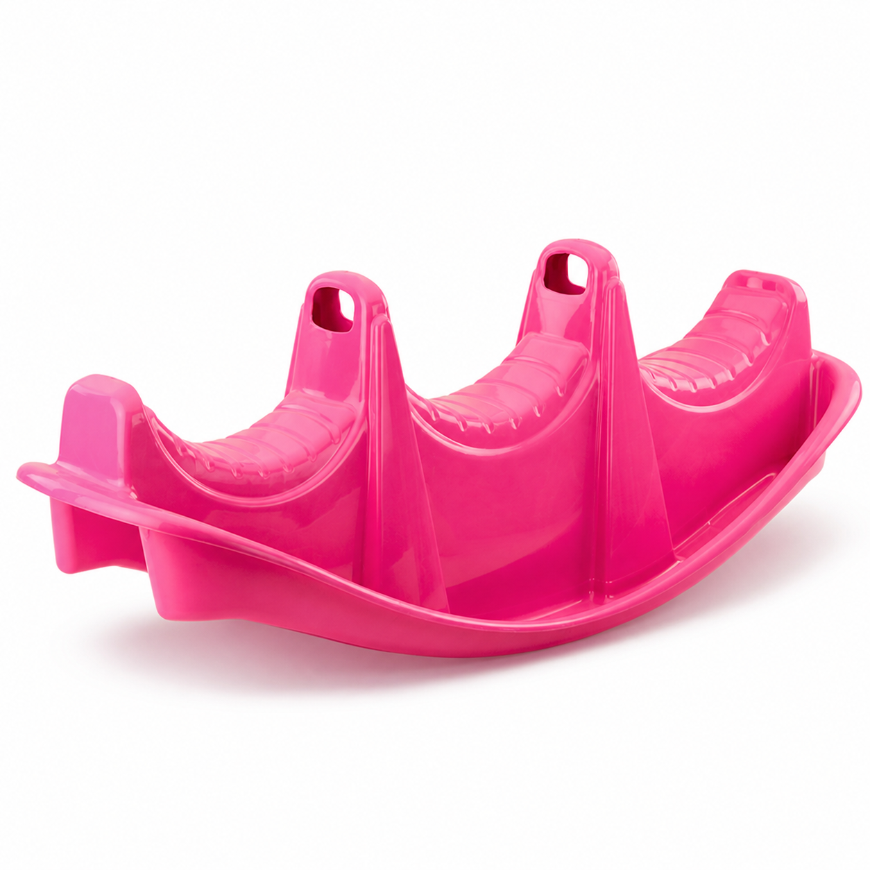 Baloiço Infantil Triplo Rosa