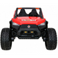 Carro Elétrico para Criança BUGGY CLASH 4x4 24v Vermelho 2 LUGARES, RODAS DE BORRACHA & ASSENTO EM PELE