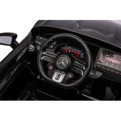Carro Elétrico para Criança MERCEDES SL63 Preto 4x4 2 LUGARES 24v c/ RODAS DE BORRACHA & ASSENTO EM PELE