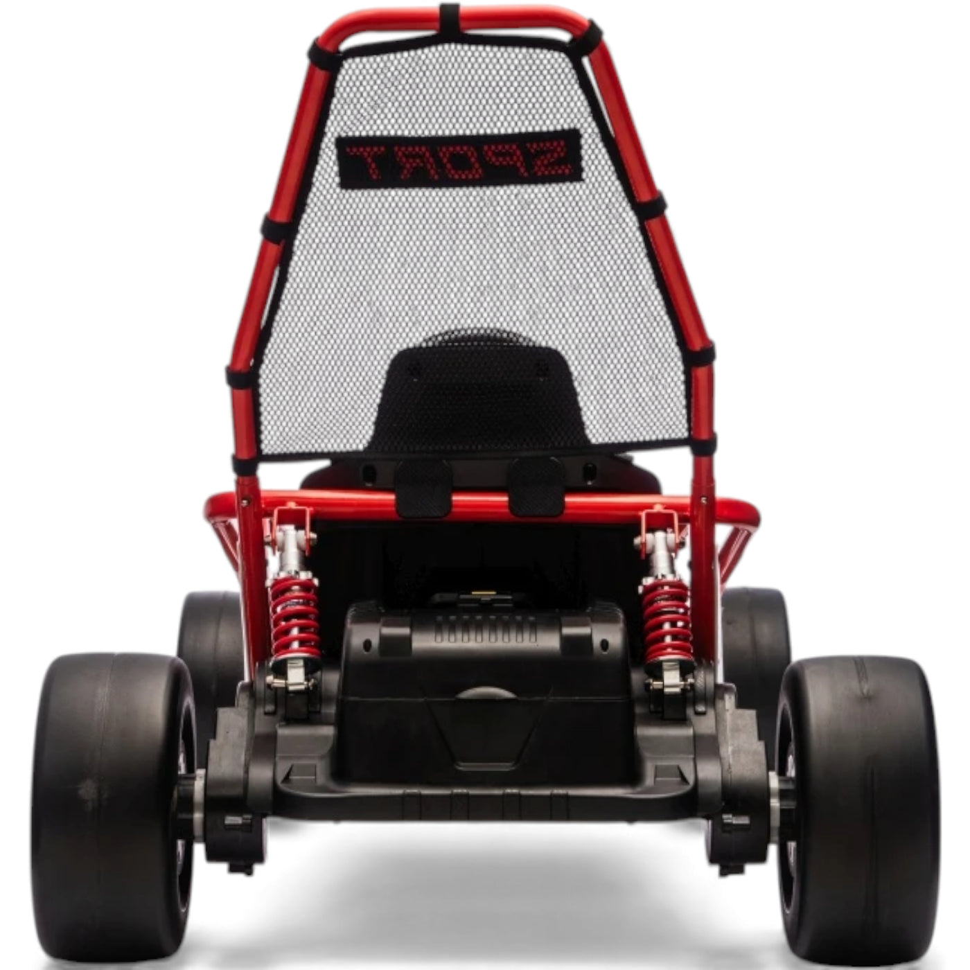 Kart Elétrico para Criança TORNADO 24v DRIFT Vermelho c/ Rodas de Borracha* & Assento em Pele