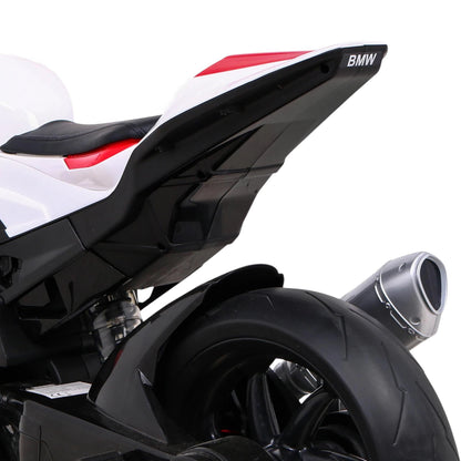 Moto Elétrica para Criança BMW HP4 12v Vermelha c/ Rodas de Borracha & Assento em Pele