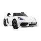 Carro elétrico para Criança Perfecta XXL 24v Motor Brushless 180w 15km/h Branco c/ rodas de borracha e assento em pele