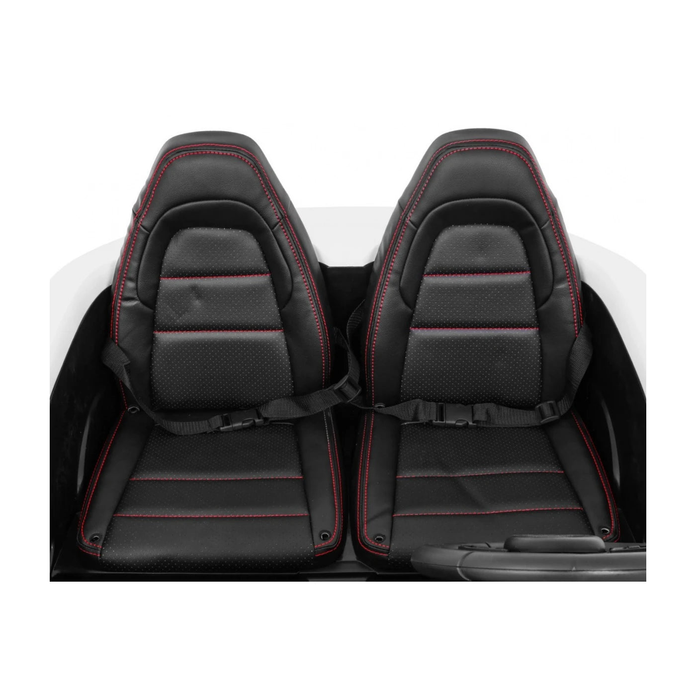 Carro elétrico para Criança Perfecta XXL 24v Motor Brushless 180w 15km/h Branco c/ rodas de borracha e assento em pele