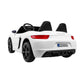 Carro elétrico para Criança Perfecta XXL 24v Motor Brushless 180w 15km/h Branco c/ rodas de borracha e assento em pele