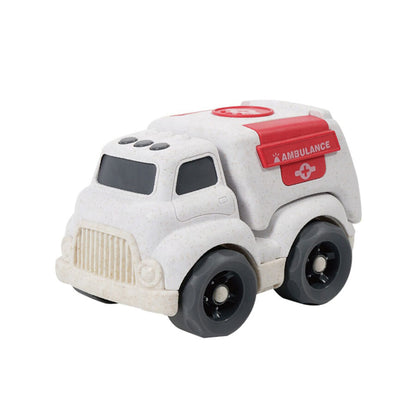 GIROS-Carro BIO Plástico AMBULÂNCIA (18CM)