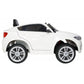 Carro Elétrico para Criança BMW X6M 12v Branco c/ RODAS DE BORRACHA & ASSENTO EM PELE