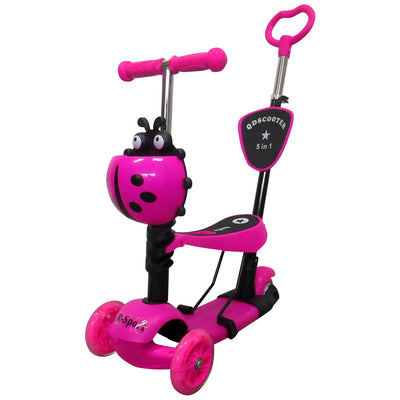 Trotinete para Criança " Lady bug " 5 em 1